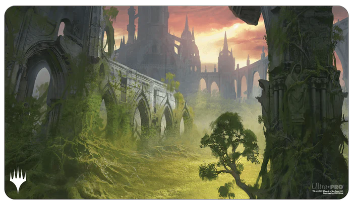 Ravnica Remastered Playmat Gruul Clans Stomping Ground | Silver Goblin