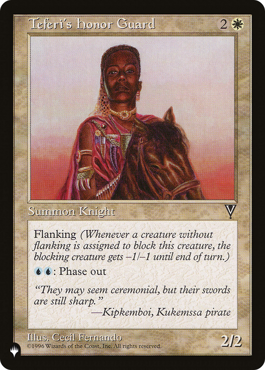 Teferi's Honor Guard (VIS-22)