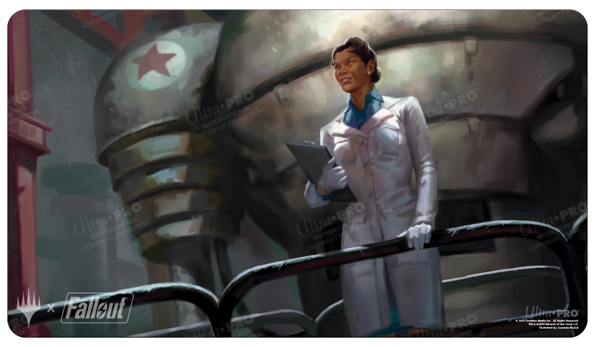 Fallout Playmat Dr. Madison Li | Silver Goblin