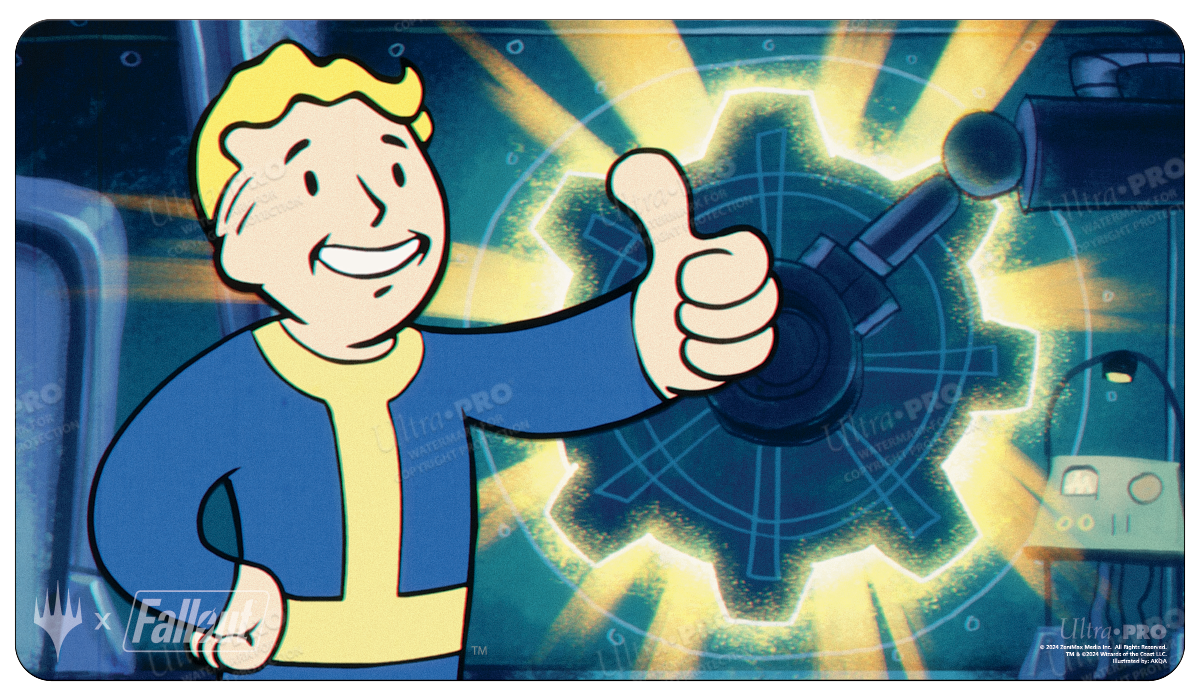 Fallout Playmat Sol Ring | Silver Goblin