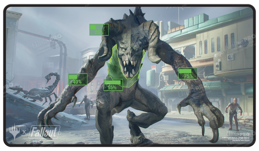 Fallout Playmat Stiched V.A.T.S.-Silver Goblin