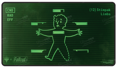 Fallout Playmat Stiched Inventory Management | Silver Goblin