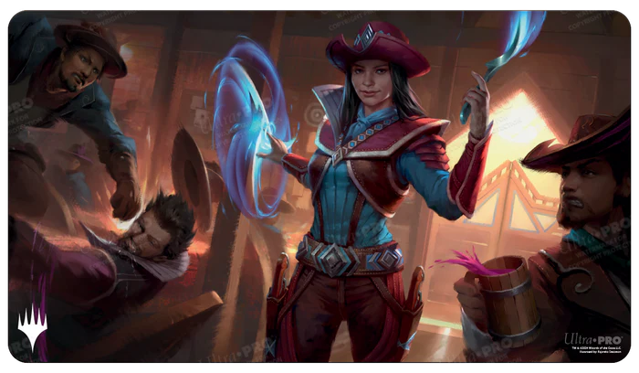 Outlaws of Thunder Junction Playmat Stella Lee, Wild Card | Silver Goblin