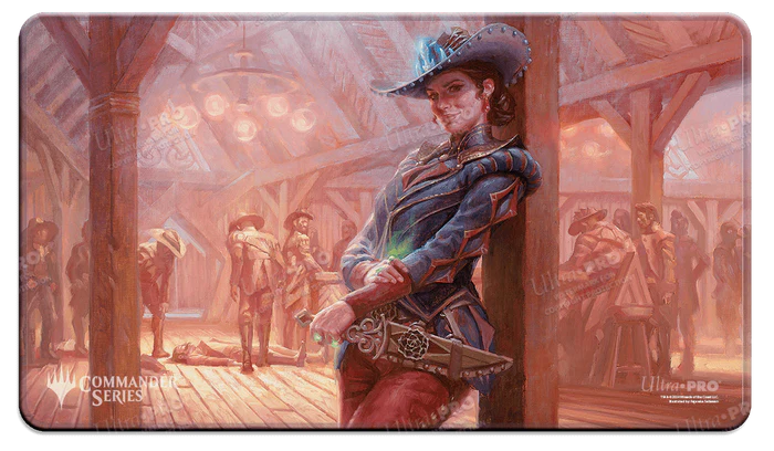 Outlaws of Thunder Junction Playmat Stiched | Silver Goblin