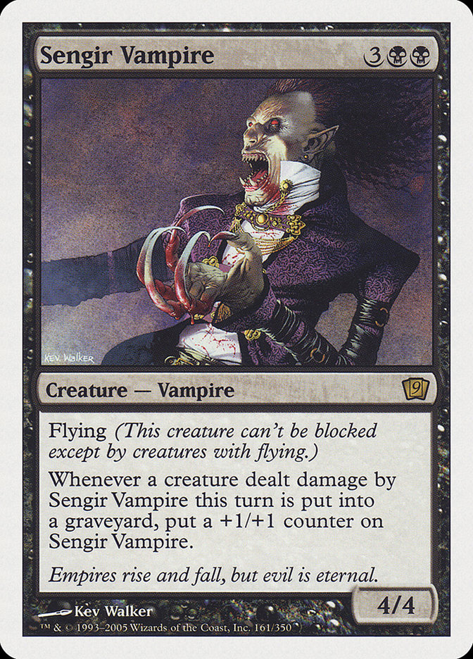 Sengir Vampire [Ninth Edition] Foil