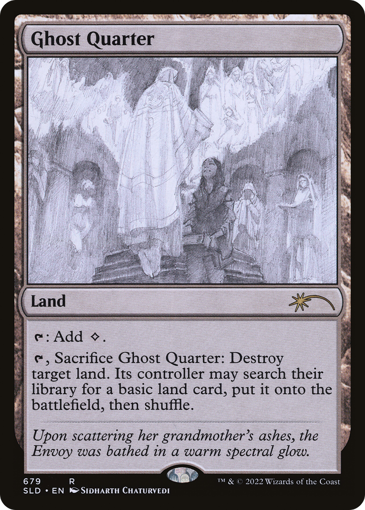 Ghost Quarter (679) Foil - Secret Lair Drop