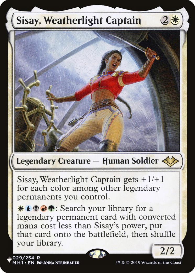 Sisay, Weatherlight Captain [Secret Lair: From Cute to Brute] | Silver Goblin