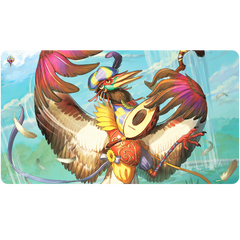 Bloomburrow Playmat Zinnia, Valley's Voice | Silver Goblin