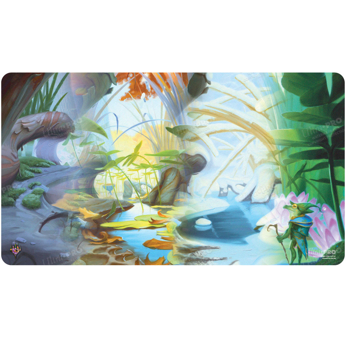 Bloomburrow Playmat Season Lands: Island | Silver Goblin