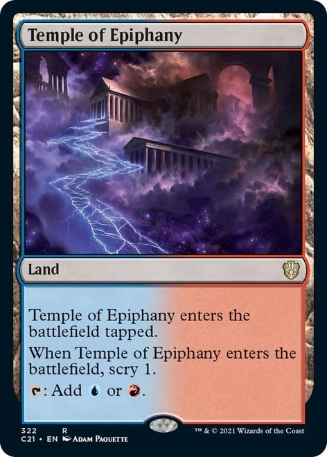 Temple of Epiphany [Commander 2021] | Silver Goblin