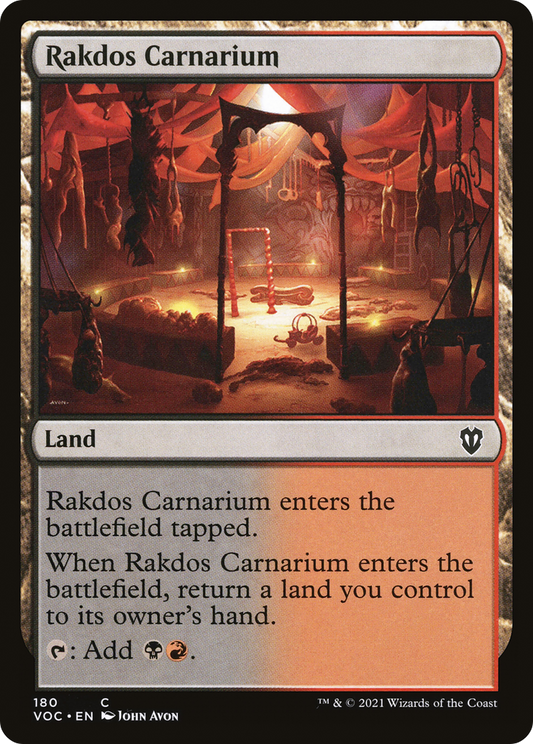 Rakdos Carnarium [Innistrad: Crimson Vow Commander]
