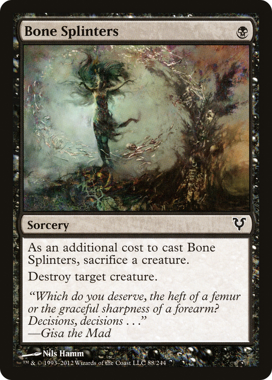 Bone Splinters [Avacyn Restored] Foil
