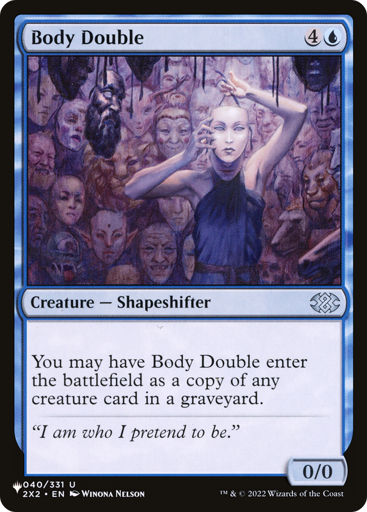 Body Double [The List Reprints] | Silver Goblin