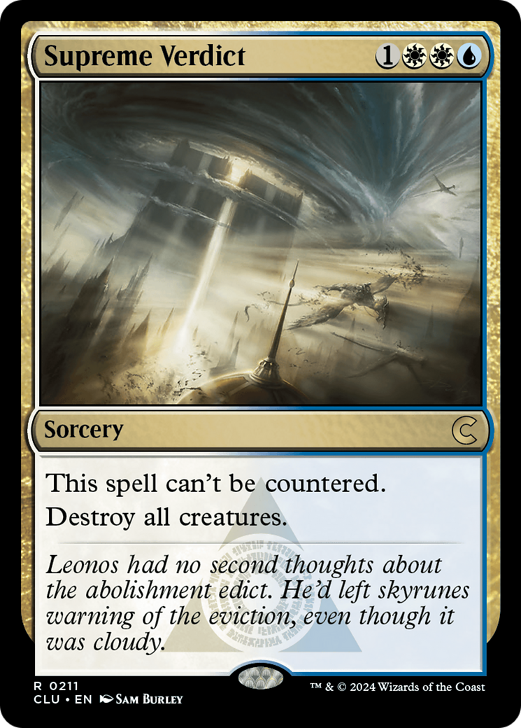 Supreme Verdict (211) - Ravnica: Clue Edition