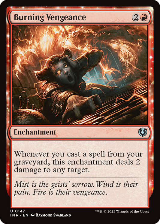 Burning Vengeance Foil (147) - Innistrad Remastered