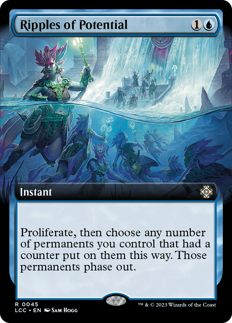 Ripples of Potential (Extended Art) (045) - The Lost Caverns of Ixalan Commander
