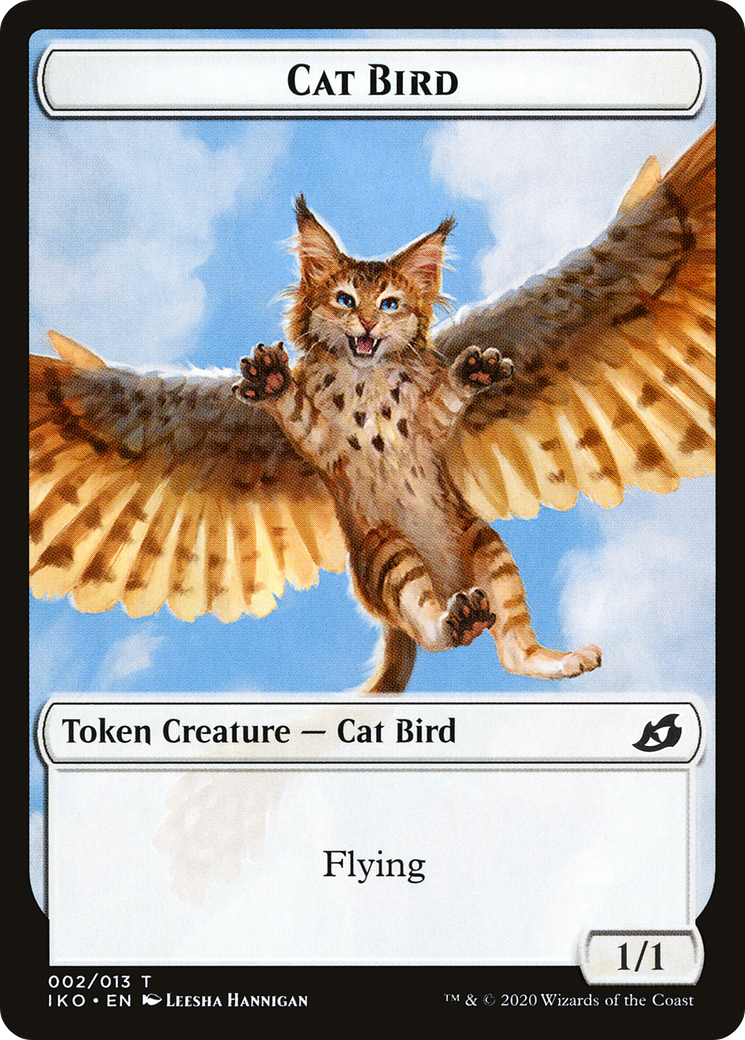 Cat Bird // Thopter Double-Sided Token [Starter Commander Decks] | Silver Goblin