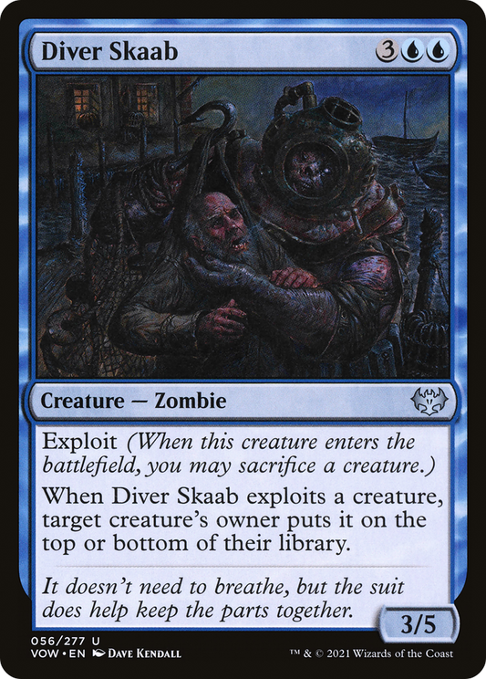 Diver Skaab [Innistrad: Crimson Vow] Foil