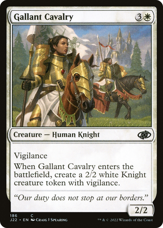 Gallant Cavalry [Jumpstart 2022]