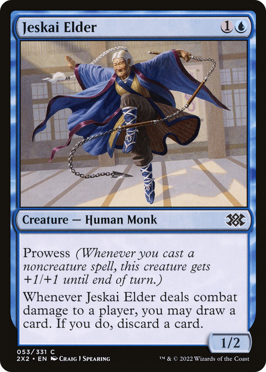 Jeskai Elder [Double Masters 2022] Foil