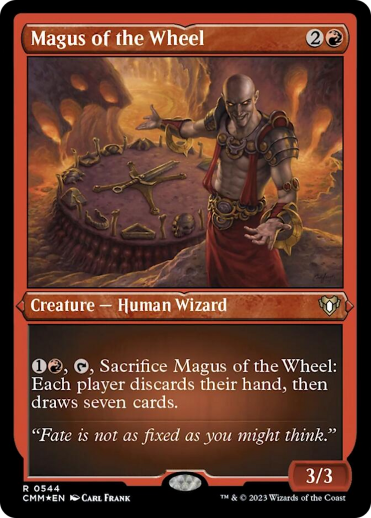 Magus of the Wheel (Foil Etched) [Commander Masters] | Silver Goblin