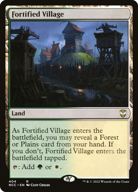 Fortified Village [Streets of New Capenna Commander]