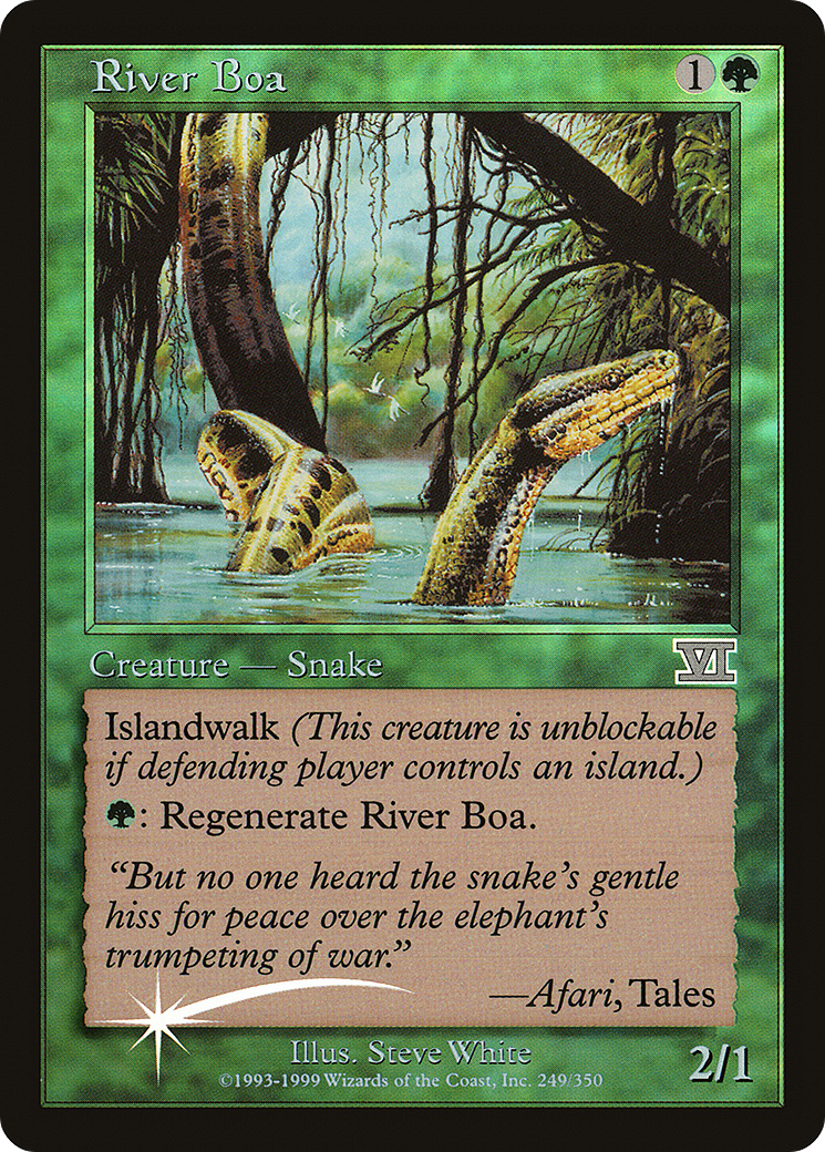 River Boa [Friday Night Magic 2000] | Silver Goblin