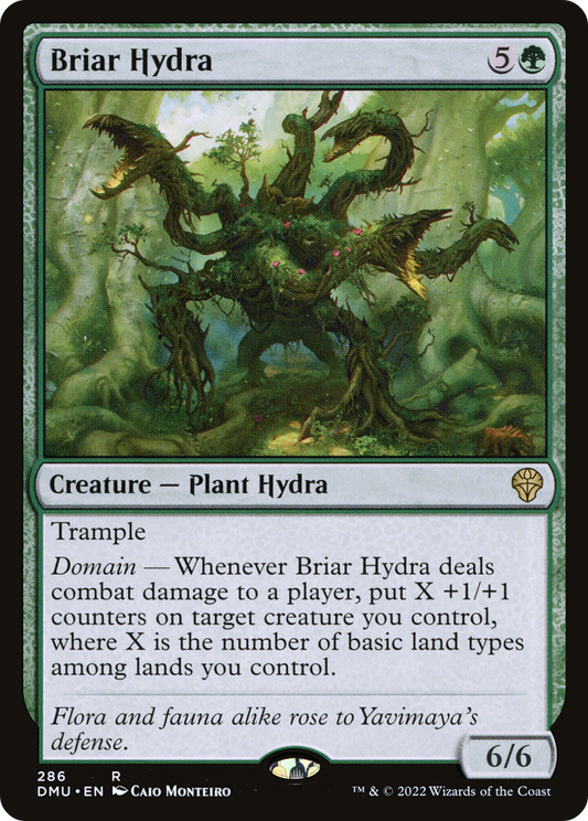 Briar Hydra [Dominaria United] Foil