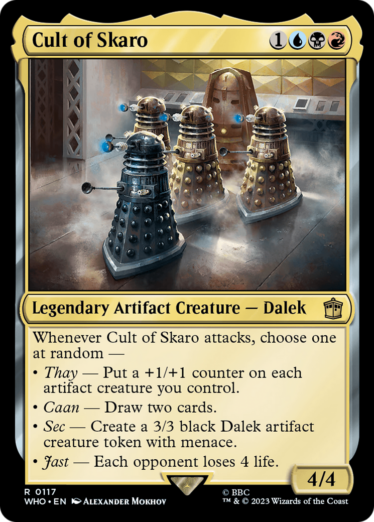 Cult of Skaro [Doctor Who] Foil