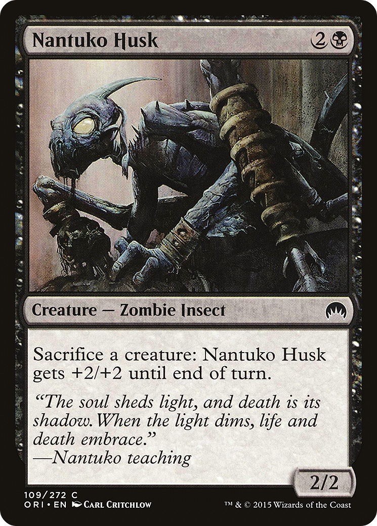 Nantuko Husk [Magic Origins] Foil