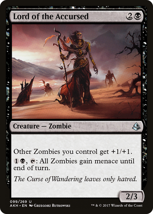 Lord of the Accursed [Amonkhet] Foil