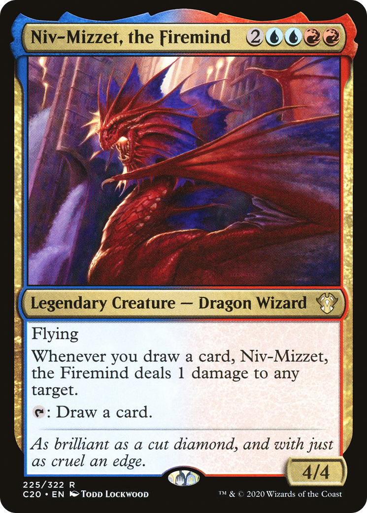 Niv-Mizzet, the Firemind [Commander 2020] | Silver Goblin