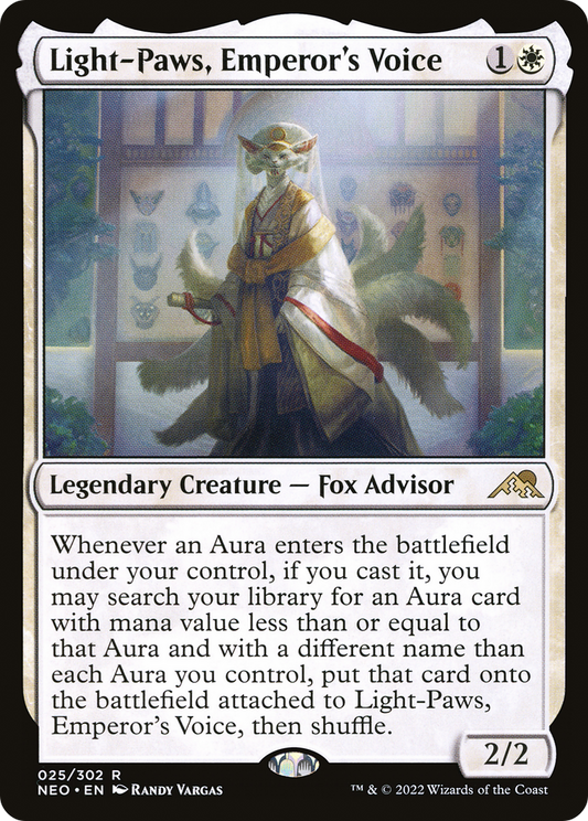 Light-Paws, Emperor's Voice [Kamigawa: Neon Dynasty] Foil