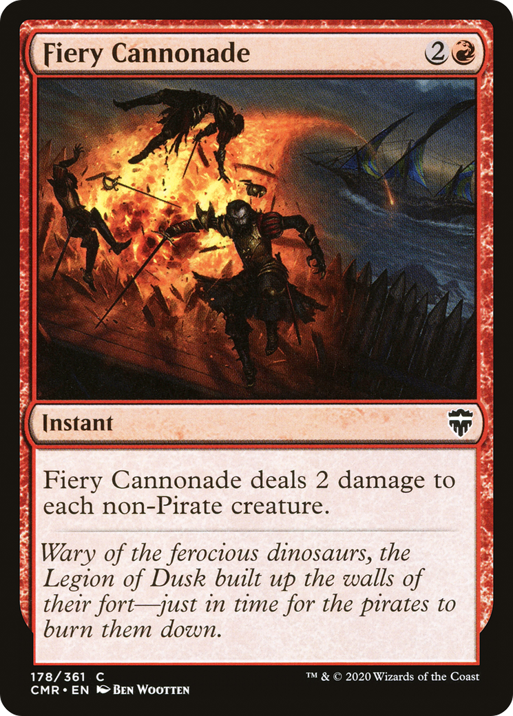 Fiery Cannonade [Commander Legends] Foil