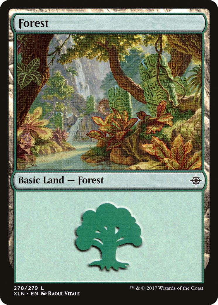 Forest (278) [Ixalan] Foil