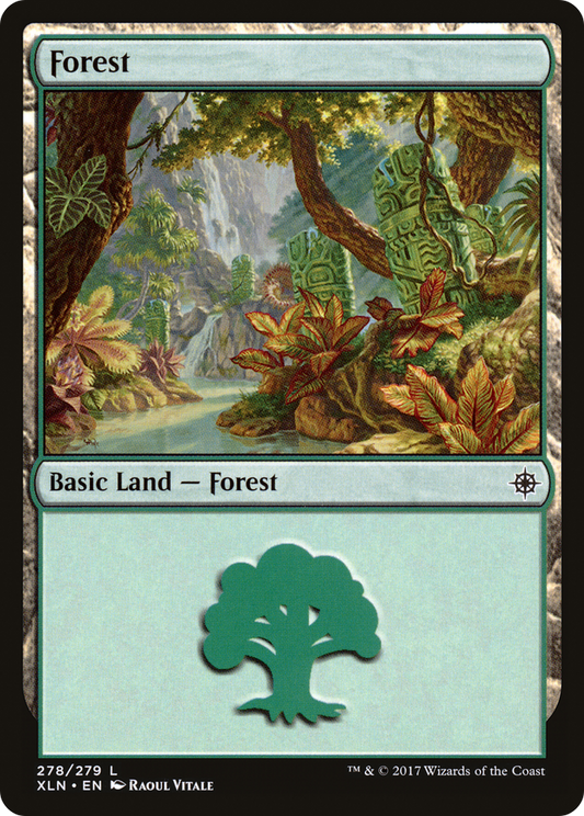 Forest (278) [Ixalan] Foil