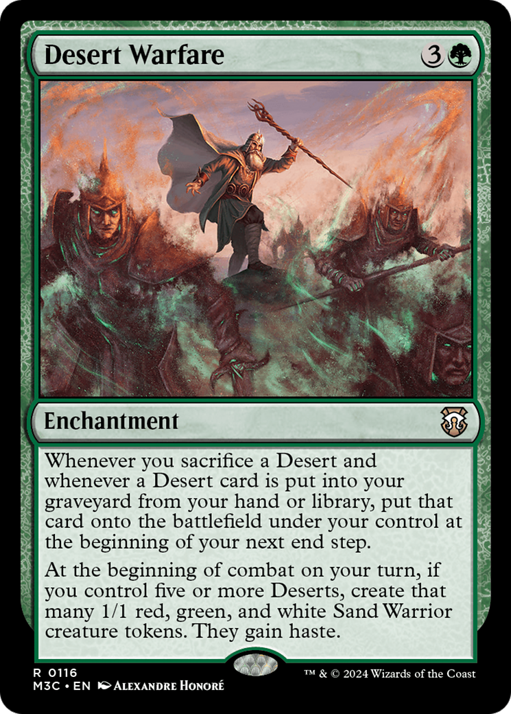 Desert Warfare [Modern Horizons 3 Commander] | Silver Goblin