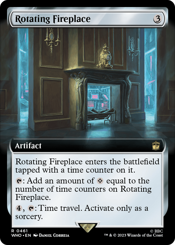 Rotating Fireplace (Extended Art) [Doctor Who] | Silver Goblin