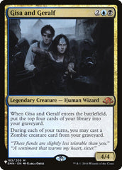 Gisa and Geralf [The List] | Silver Goblin