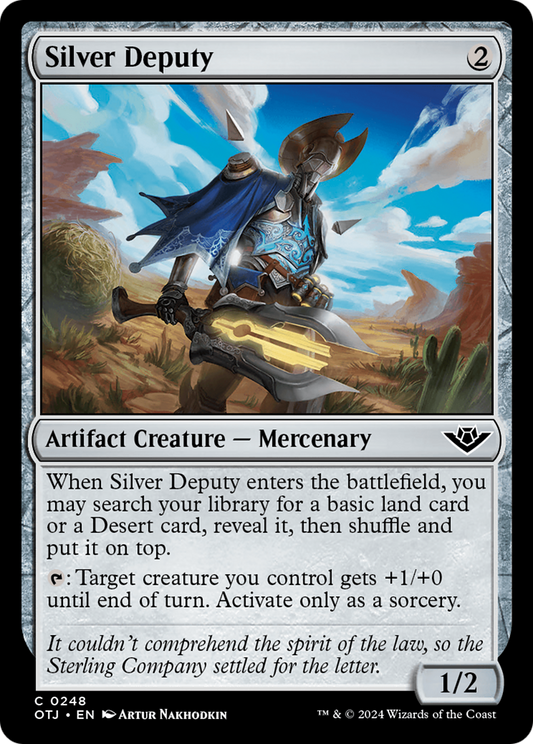 Silver Deputy [Outlaws of Thunder Junction] Foil