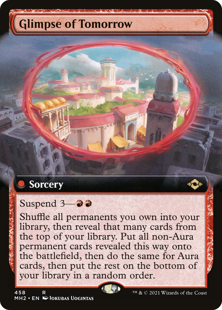 Glimpse of Tomorrow (Extended Art) [Modern Horizons 2] Foil