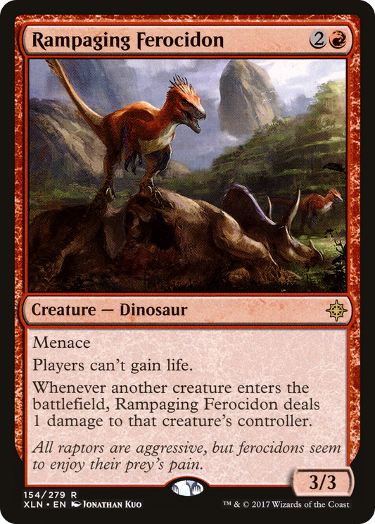 Rampaging Ferocidon [Ixalan] Foil