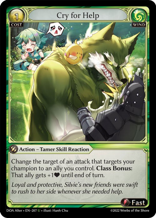Cry for Help (207) [Dawn of Ashes: Alter Edition] Foil