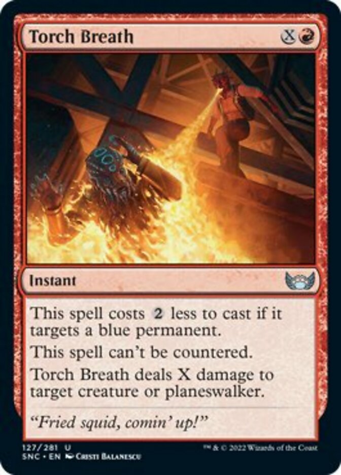 Torch Breath [Streets of New Capenna] | Silver Goblin