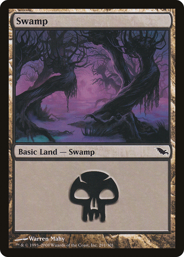 Swamp (291) [Shadowmoor] Foil