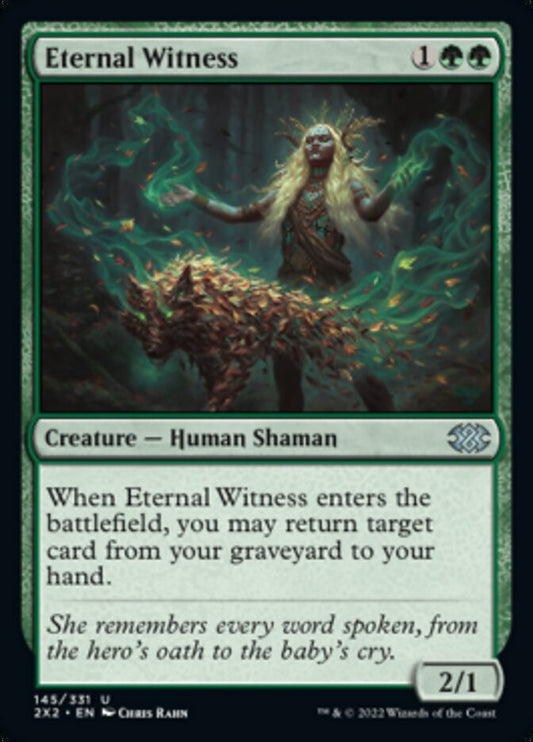 Eternal Witness [Double Masters 2022] Foil