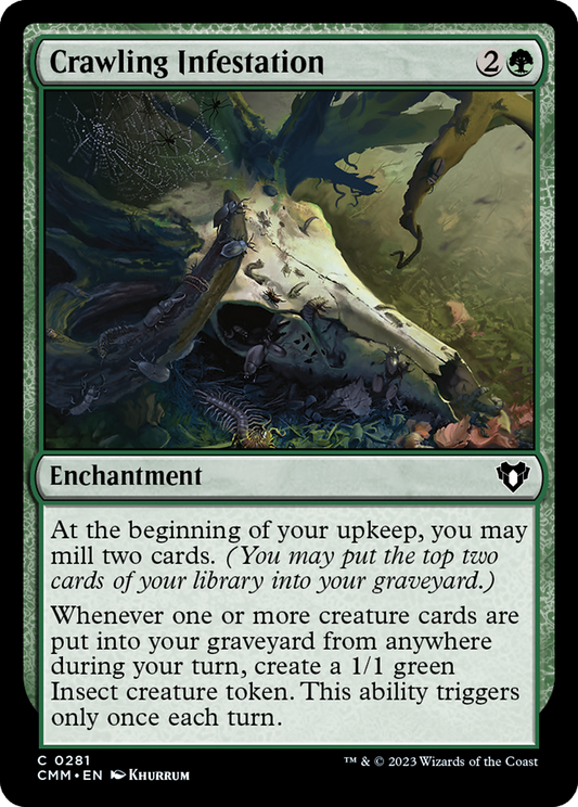 Crawling Infestation [Commander Masters] Foil
