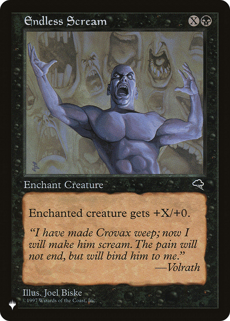 Endless Scream [The List Reprints] | Silver Goblin