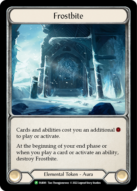 Frostbite [FAB081] (Promo)  Cold Foil | Silver Goblin