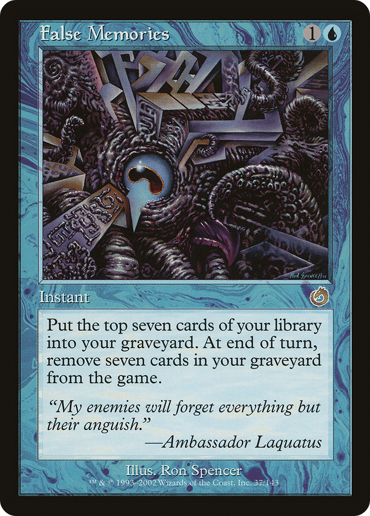 False Memories [Torment] Foil